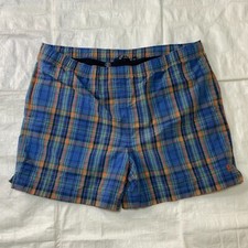 VTG POLO SPORT RALPH LAUREN Mens Trunks Orange Pony Swimwear Drawstring Size XL