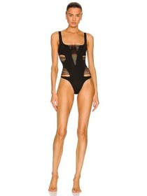 Agent Provocateur Dakotta Black Swimsuit AP3 Medium New