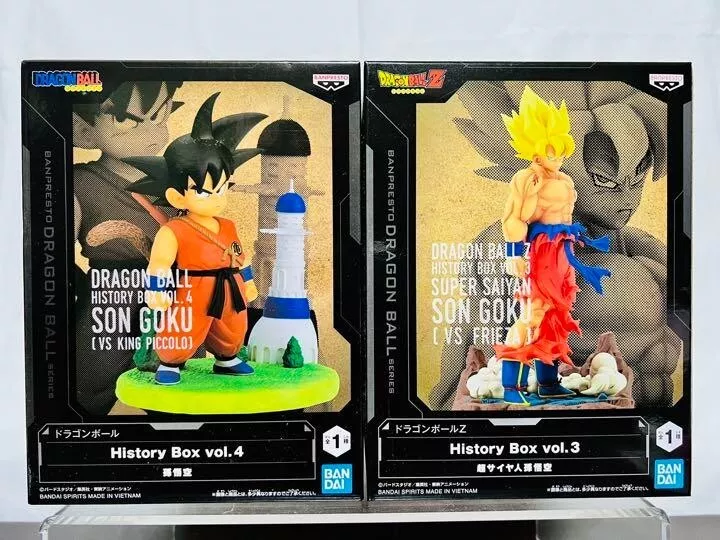 Dragon Ball Z Super Saiyajin Son Goku Figure Set of 2 History Box vol.3  vol.4