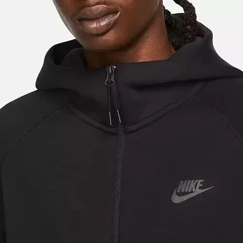 Nike Sportswear Tech Fleece Full-Zip Hoodie Men's Size XL Black