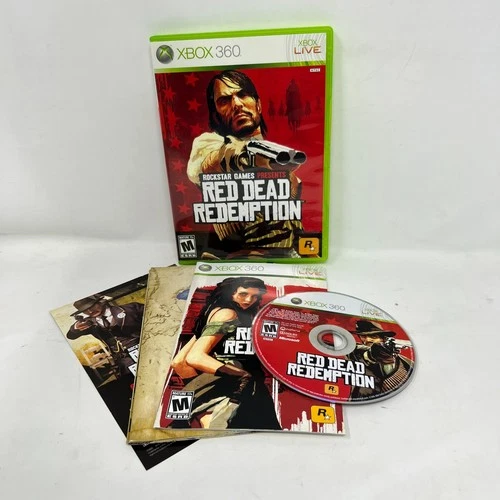 Red Dead Redemption (Microsoft Xbox 360, 2010) W/ MAP NEW CASE