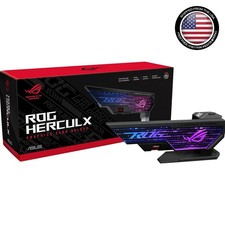 ROG Herculx Graphics Card Anti-Sag Support with Adjustable RGB Features