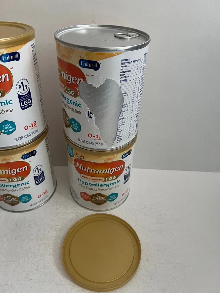 4 latas de fórmula de nutramigen en polvo 12,6 oz Foto 4 de 4