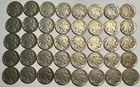 ROLL of 40 full date Indian Head BUFFALO NICKELS. Exact coins shown. #12