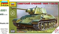 1:72 Zvezda Soviet Tank T-34/76 Kit Z5001 Modellbau