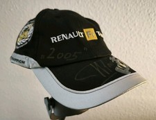 Formel 1 F1  Basecap Cap Schirmmütze Renault Fernando Alonso 2005 Autogramm