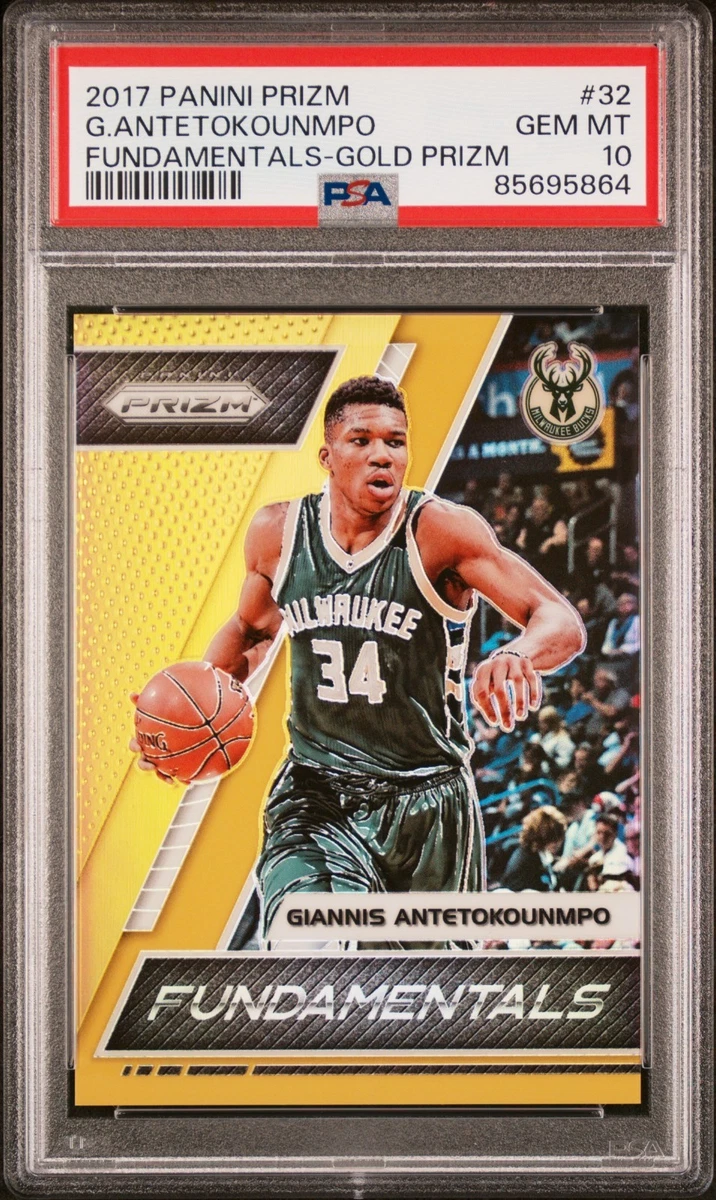 Giannis Antetokounmpo 10 Graded Basketball Sports Trading Cards