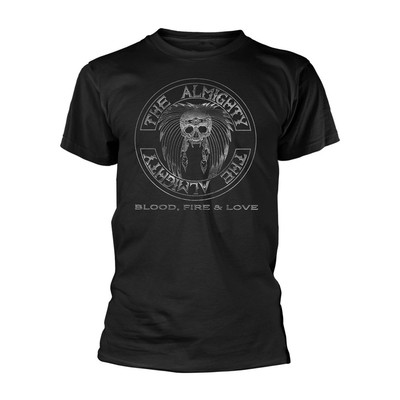Almighty, The Blood, Fire & Love offiziell Männer T-Shirt Herren