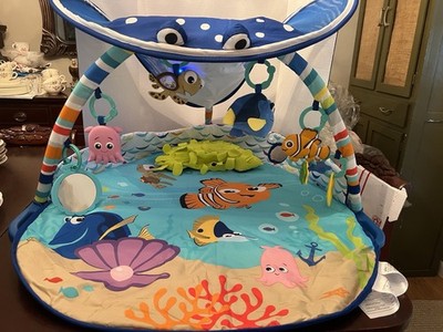 Disney Baby Activity Gym Finding Nemo Mr. Ray Ocean Lights & Music W/ Box