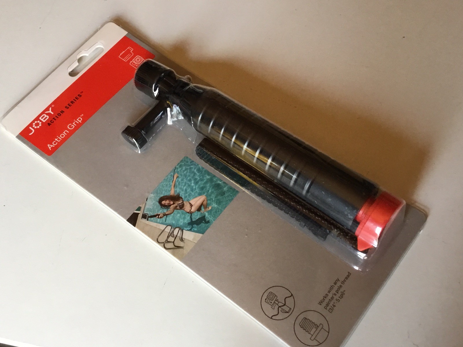 Joby Action Series Action Camera Floating Hand Grip, Model JB01350-CWW Nice Grip