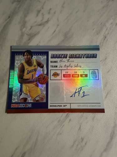 2025 Topps Signature Adou Thiero Base (RAW)