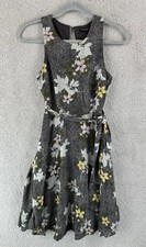 Banana Republic Dres 2P brown floral A-line Casual Sunday Dress