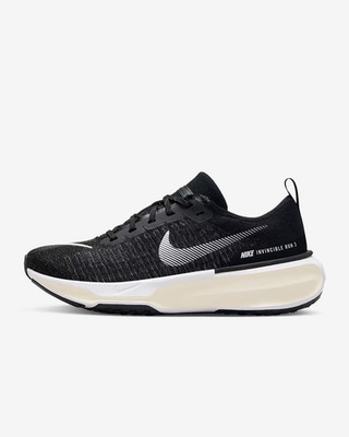 Size 7 - Nike Women's ZoomX Invincible 3 Black White W