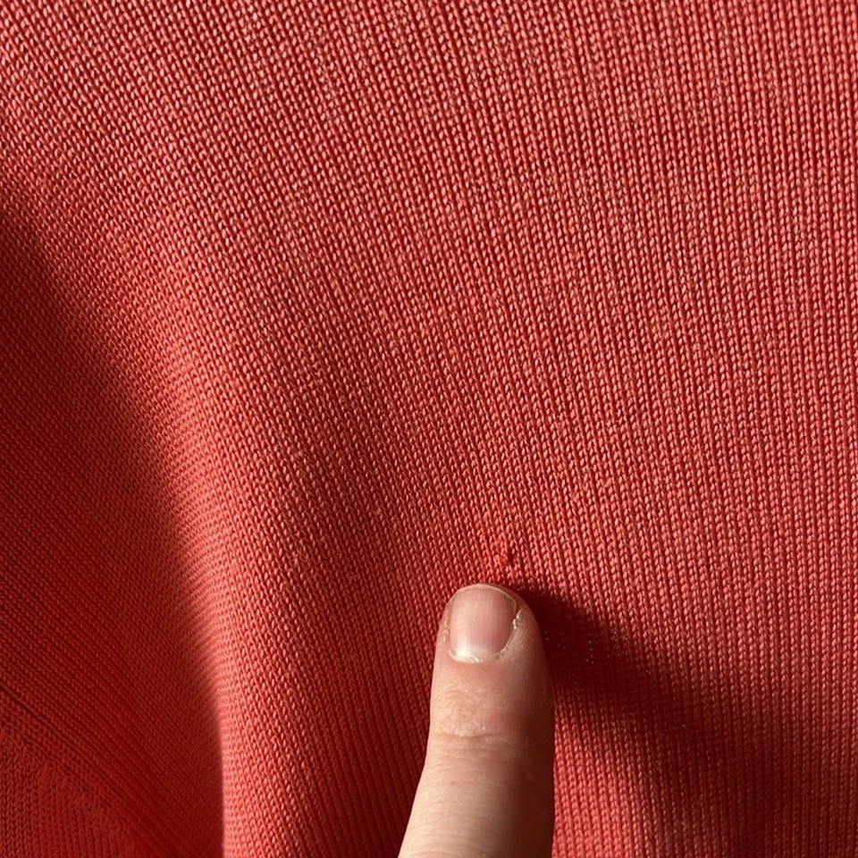 TSE 羊绒粉色海龟领女式大号 — 第 2/4 张图片