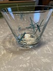 VINTAGE SALEM NORTH STAR ATOMIC STARBURST GLASS ICE BUCKET CANDY/NUT BOWL — photo 7