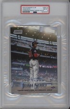 2019 Topps Stadium Club Oversized Base Topper 9/10 Juan Soto PSA 8 Auto 0ne6