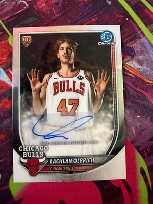 チロリンページ BCA-LO LACHLAN OLBRICH 2025 BOWMAN CHROME BULLS AUTO | eBay