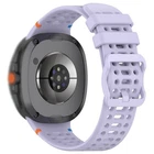 For Samsung Watch8 Classic 47mm Breathable Strap Silicone 124mm 30.7mm
