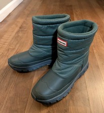 Stivali da neve corti isolati HUNTER Intrepid verdi - Uomo 10 US Gorpcore