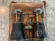 Antique French Opera Glasses  Binoculars Signed  made by Chevalier, Paris