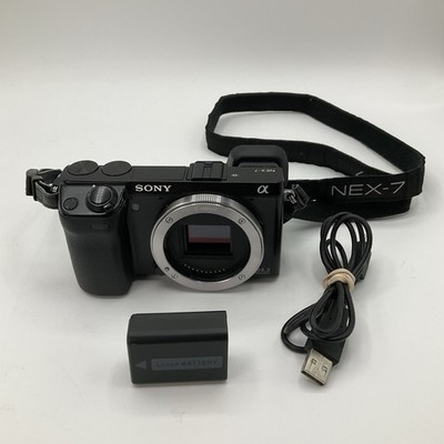 Sony Alpha NEX-7 24.3MP Mirrorless Camera Body Only--- 3,849 Low Shutter Count