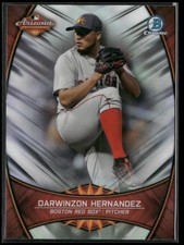 2019 Bowman Chrome #AFL-DH Darwinzon Hernandez 2018 Arizona League Fall-Stars