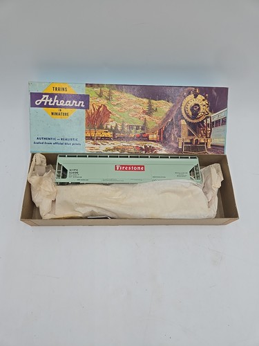 Kit de tolva cubierta de flujo central HO Athearn #1919 Firestone 55’ ACF SHPX #53495 | Condition: New