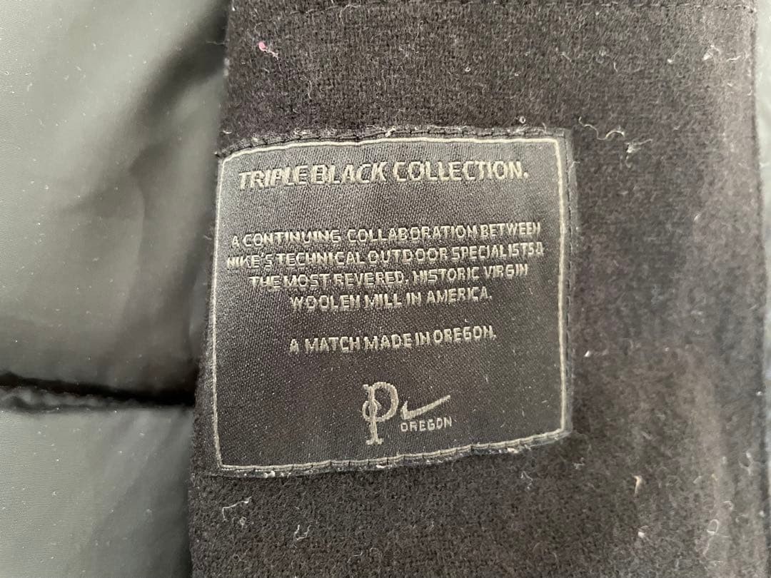 Nike Pendleton Collab Down Vest Black Unisex - image 5