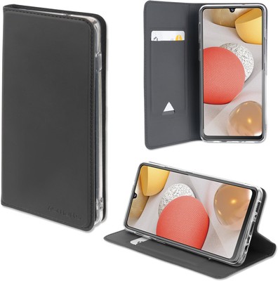4smarts Flip Case Urban Lite Klapptasche für Samsung Galaxy A42 5G, schwarz