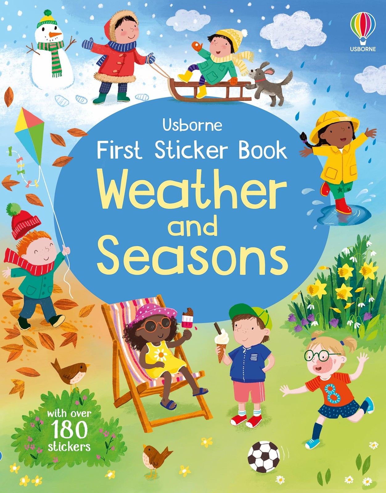 First Sticker Book Weather and Seasons by Alice BeechamJoanne Parti (PB 2024) - Image 7