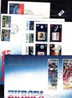/ GIBRALTAR, JERSEY, ISLE OF MAN 1991 - 5 FDC - SPACE - EUROPA CEPT