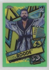 2021 Topps Chrome WWE Slam Attax Green Refractor 12/50 Robert Roode #87 2o7
