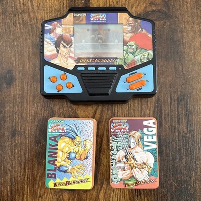Tiger Barcodzz Super Street Fighter II The New Challenger Game And Cards Tiger