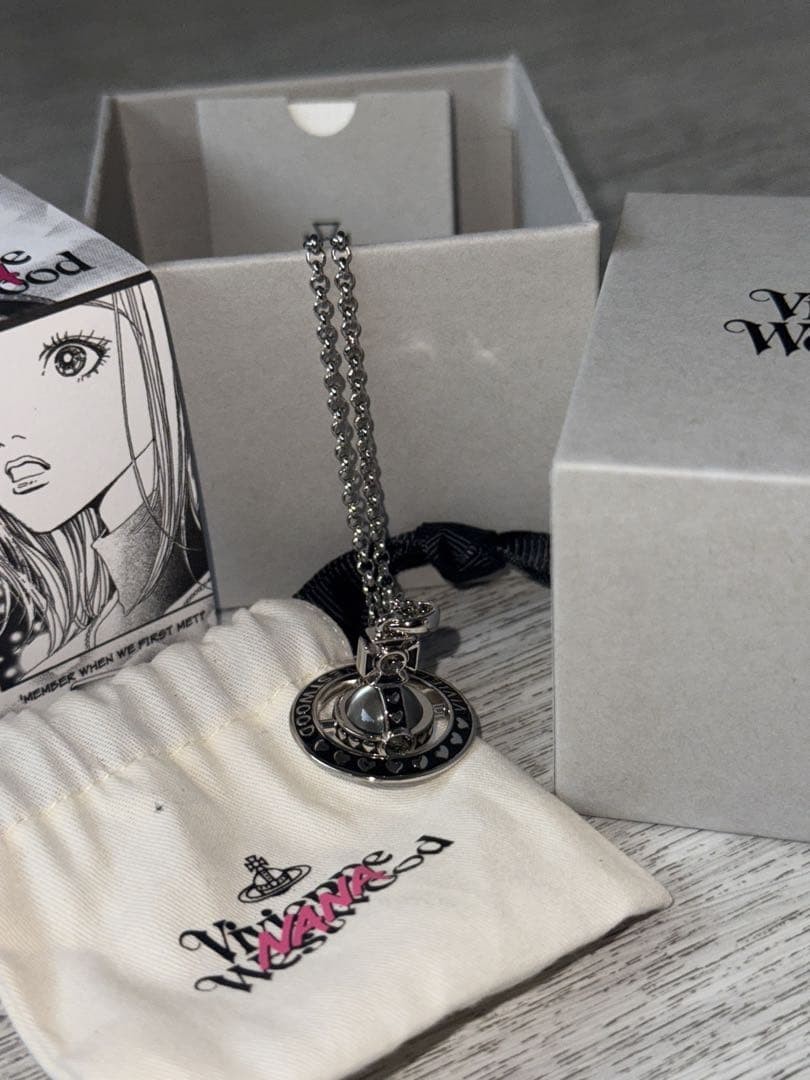 VivianWestwood　シルバー ネックレス archive NANA VIVIENNE WESTWOOD NANA 25th Anniversary Necklace silver Size small
