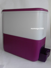 Tupperware 10 Kg Rice Smart Rhubarb Color