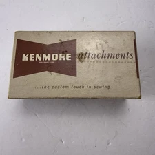 Greist Sewing Machine Attachments in Kenmore Box No 608.34 Includes 13 Pieces