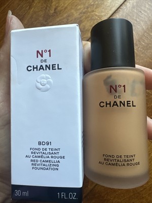 CHANEL N°1 RED CAMELLIA REVITALIZING FOUNDATION BD91 NEW AUTHENTIC