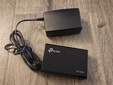 TP-LINK Omada TL-POE150S Gigabit PoE Injector Black  Power Over Ethernet Adapter