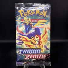 Pokémon TCG Crown Zenith Booster Pack FACTORY SEALED (Random Art)