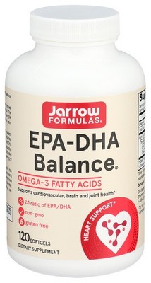 Jarrow Formulas EPA-DHA Balance 600 mg 120 Softgels (Pack of 1)