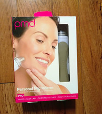 NEW PMD Personal Microderm PRO Diamond Microdermabrasion 2-Speed damaged box