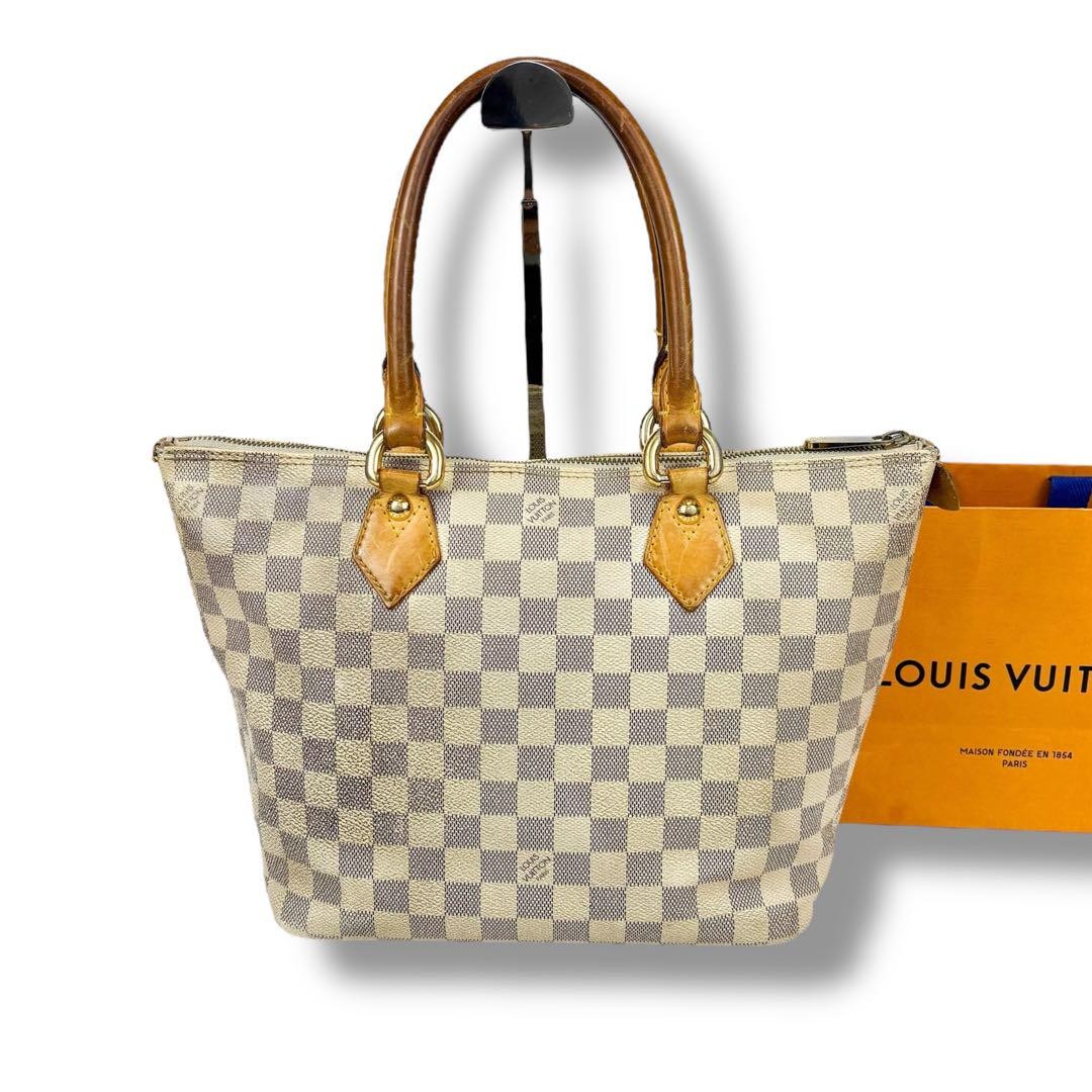 Louis Vuitton Saleya PM Damier Ebene Leather Shoulder Bag