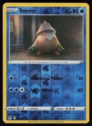 Snover 042/196 Lost Origin Reverse Holo Common