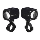 Mototec Country Motorcycle LED Additional Lights Pair