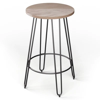 Bistrotisch Bartisch Tresentisch Holz Esstisch Küchentisch Gartentisch Balkon  - Bild 1 von 4