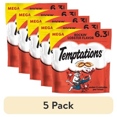 Crunchy and Soft Cat Treats with Classic Rockin Lobster Flavor 6.3 oz Pouch 5