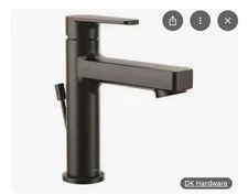 Moen 40051BL CLEVELAND FAUCET GROUP Slate Single Hole & Handle Bathroom Matte