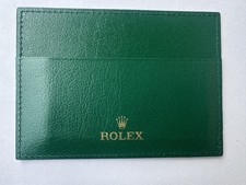 ROLEX CARD HOLDER GUARANTEE MANUAL BOOKLET GENUINE VERY GOOD 4119209.275