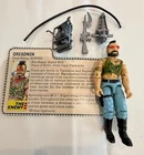 1985 GI Joe Action ARAH Ripper Dreadnok 100% Complete! Vintage with file card