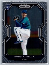 Kohei Arihara 164 2021 Panini Prizm RC Rookie Texas Rangers Card